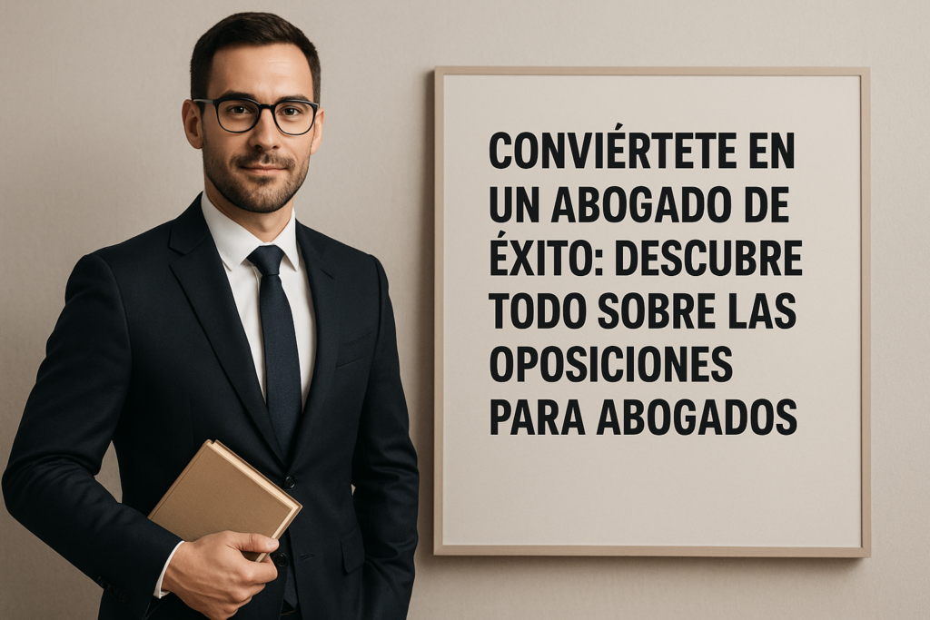 Conviértete en un abogado de éxito: Descubre todo sobre las oposiciones para abogados - Intro