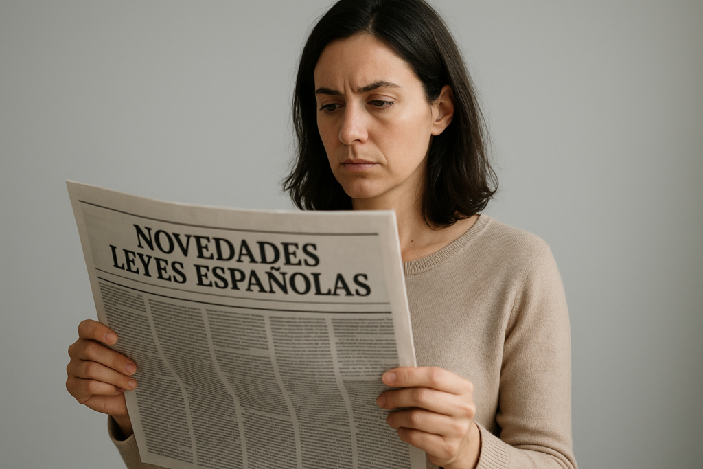 novedades leyes españolas